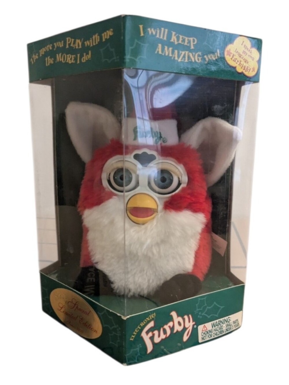 VTG 1999 Special Limited Edition Christmas Furby Model 70-885 Tiger Electronics